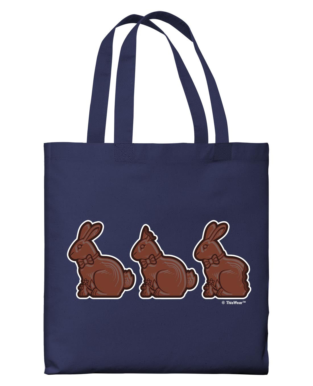 front view of tote bag