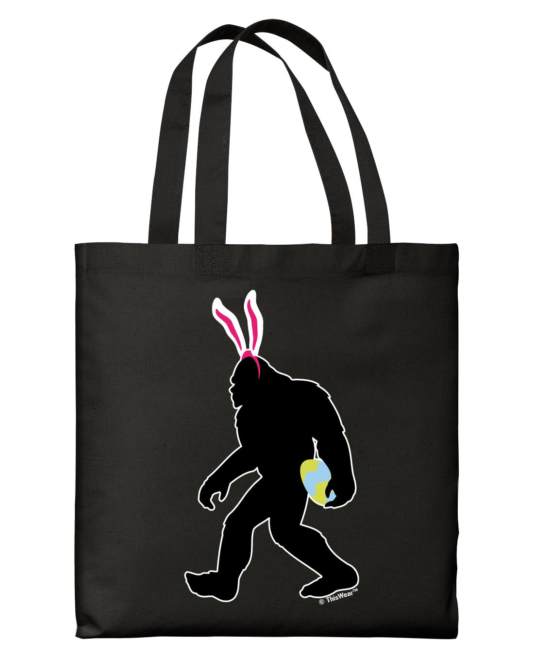 front view of tote bag