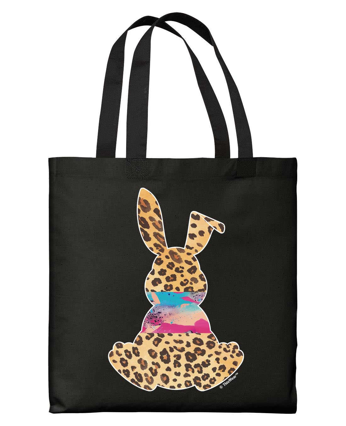 front view of tote bag