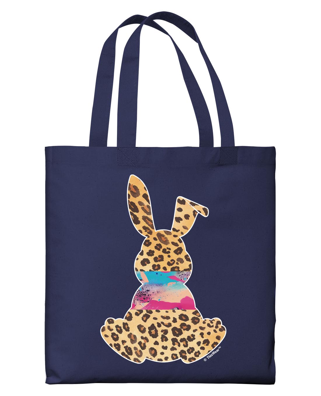 front view of tote bag