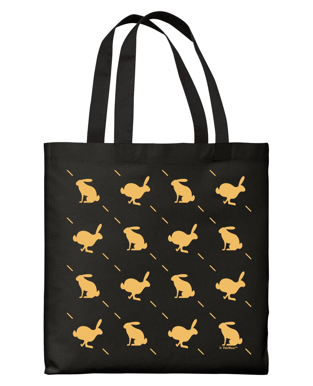 front view of tote bag