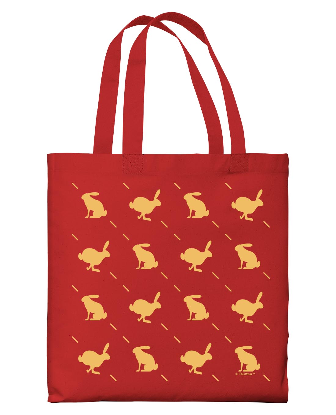 front view of tote bag