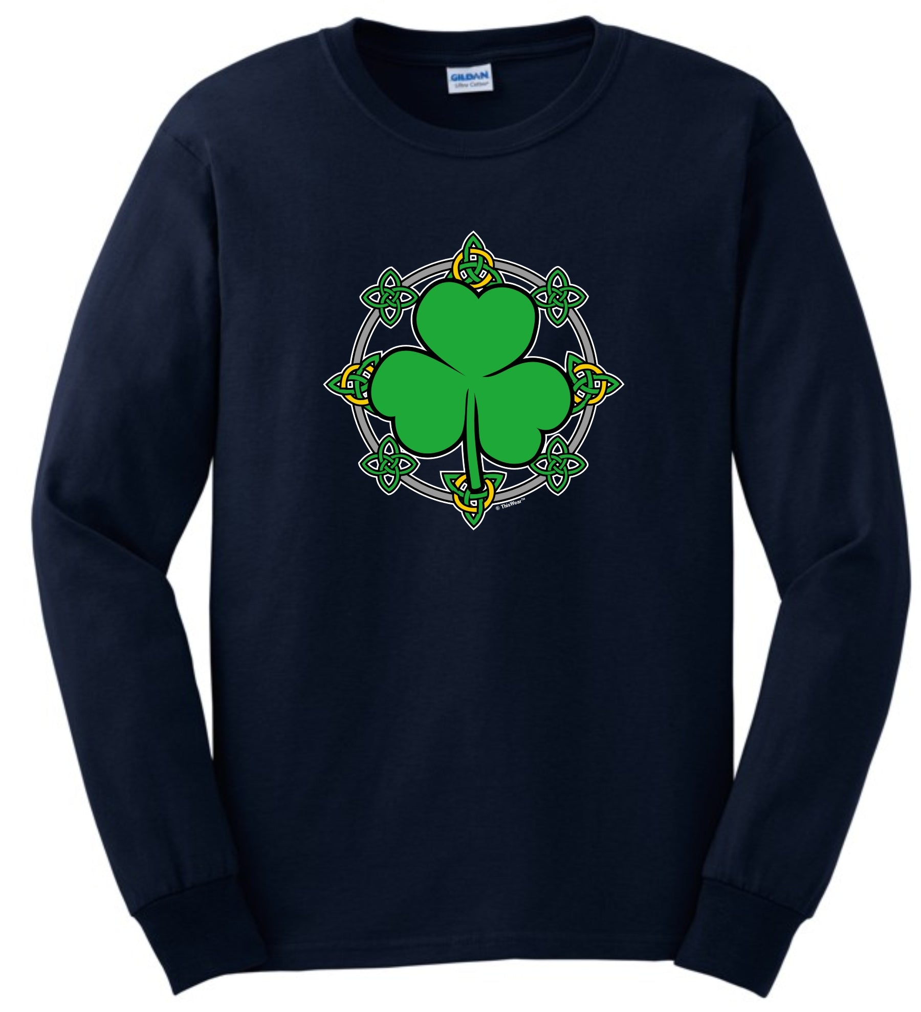 front of shirt Navy