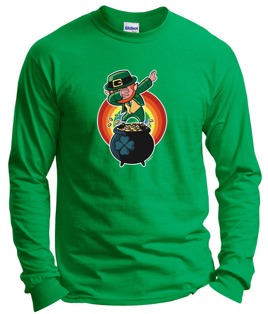 front of shirt green