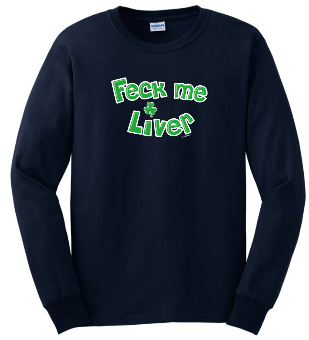 front of shirt Navy