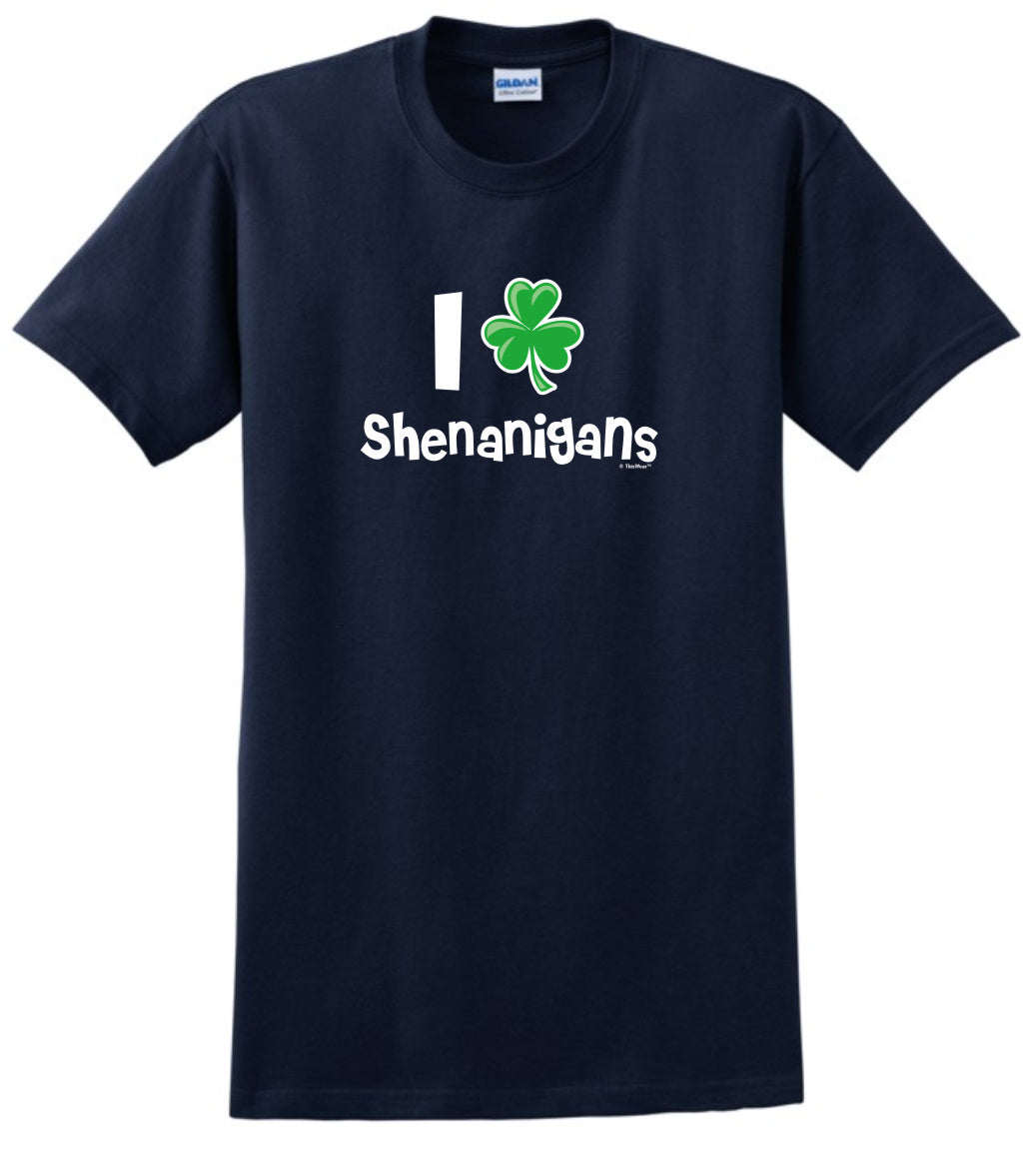 front of shirt Navy