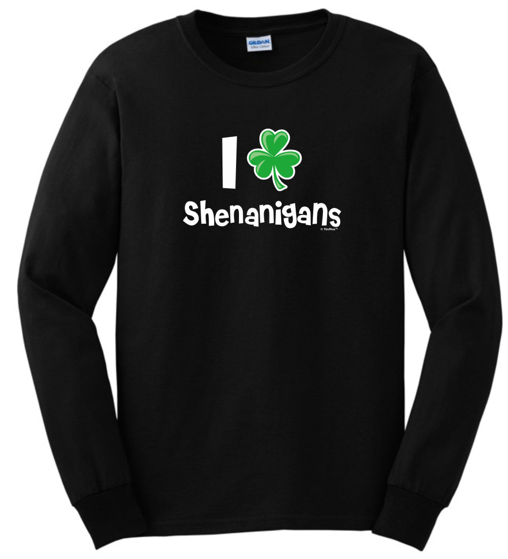 front of shirt black