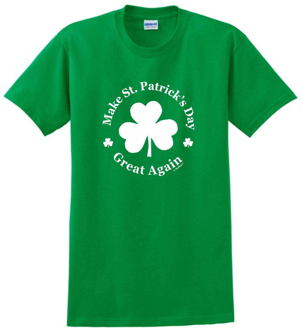 front of shirt green