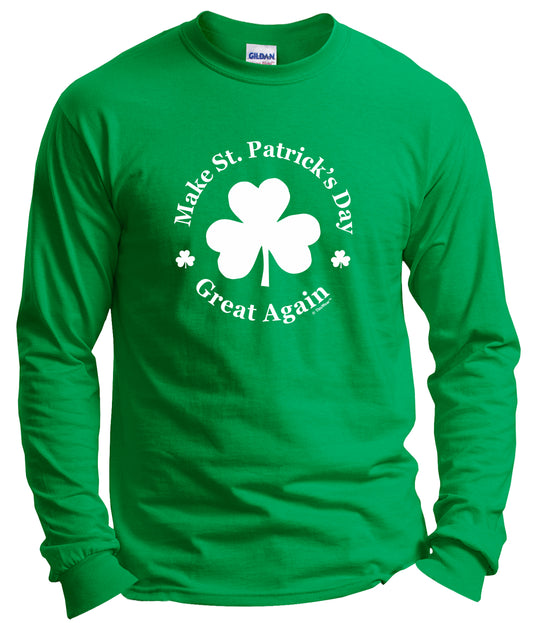 front of shirt green