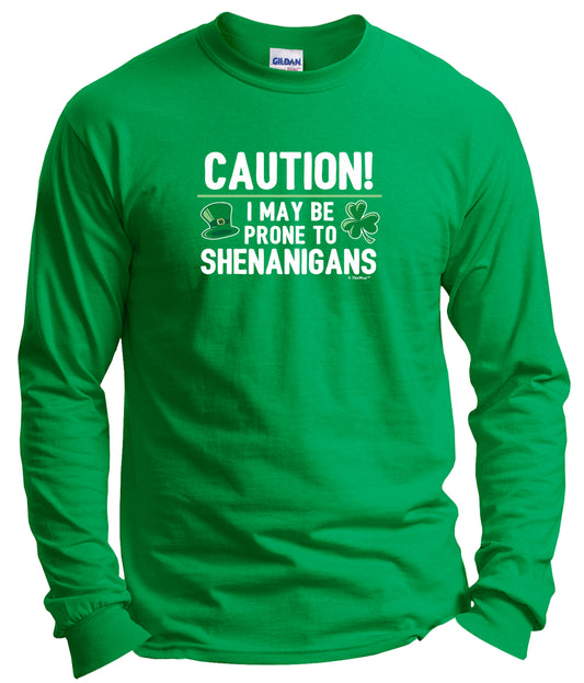 front of shirt green