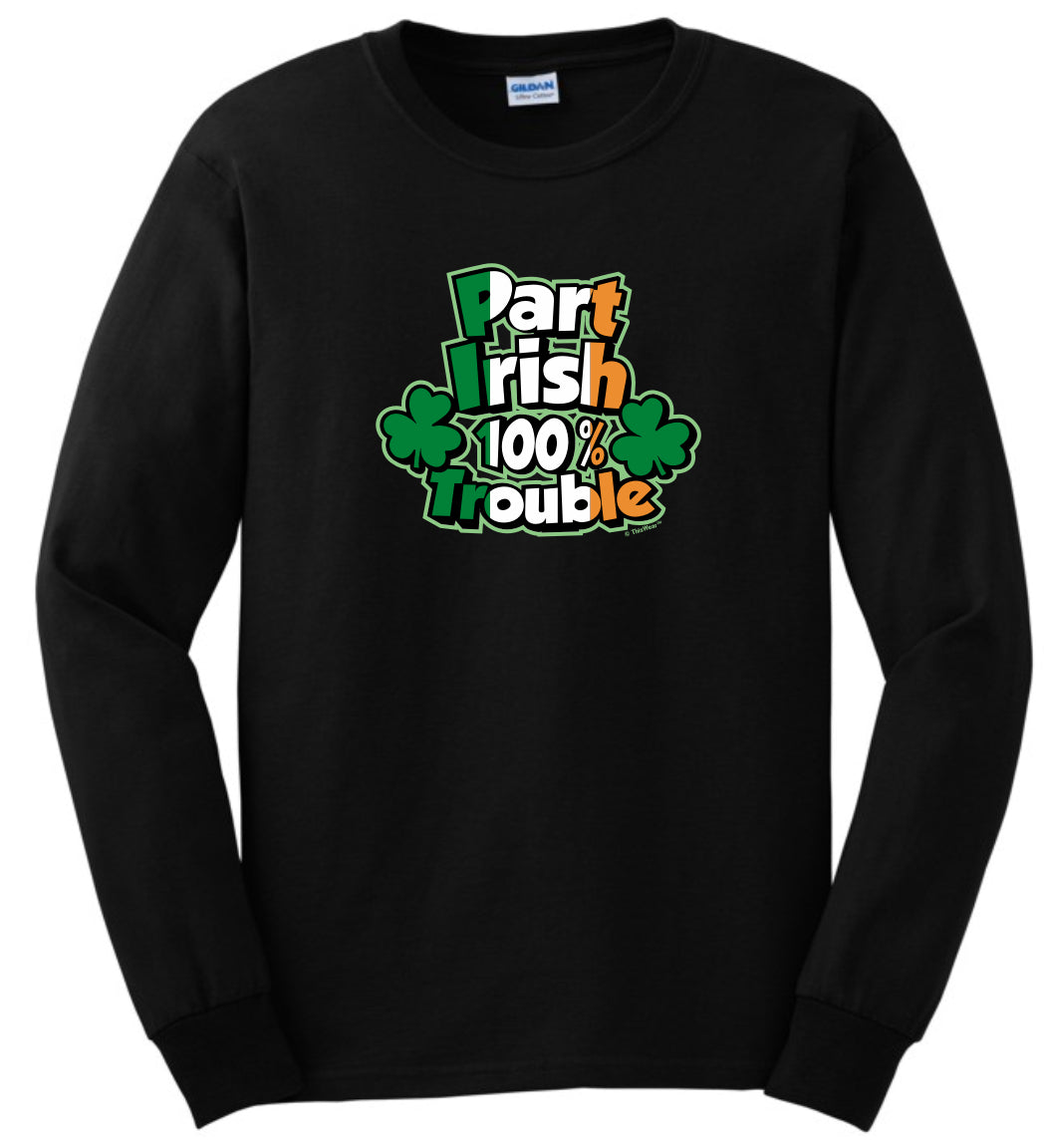 front of shirt black