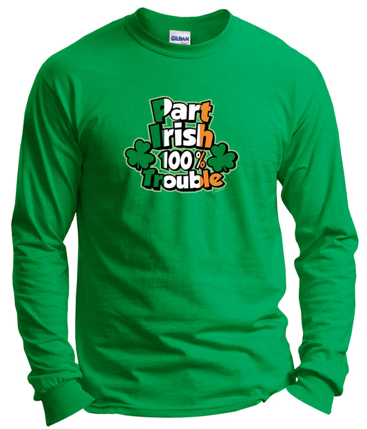 front of shirt green