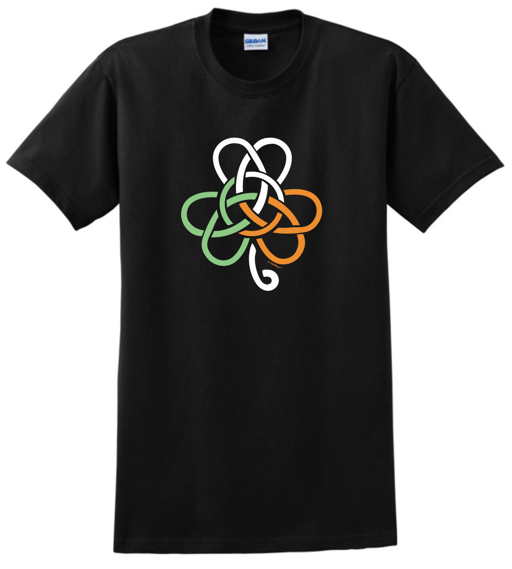front of shirt black