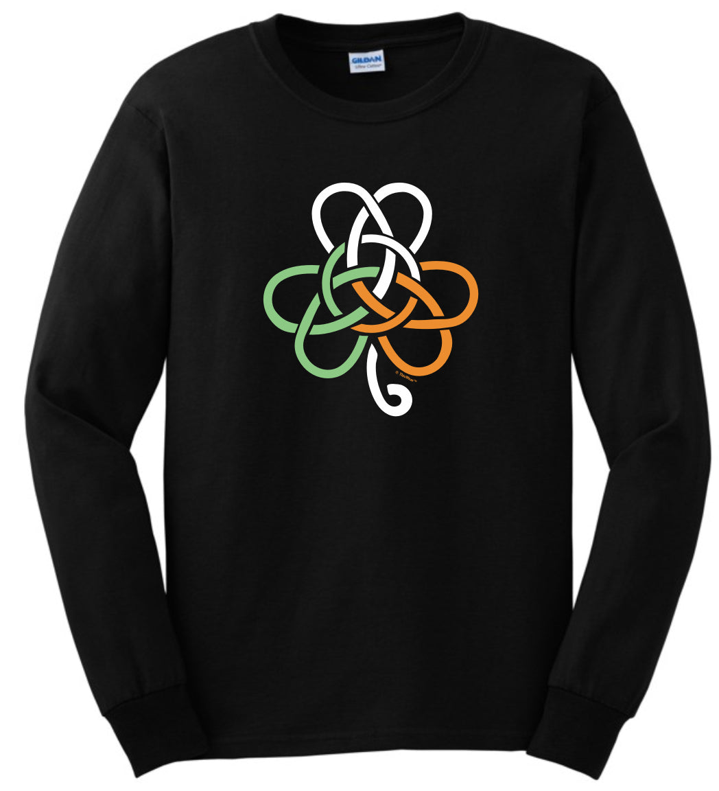 front of shirt black