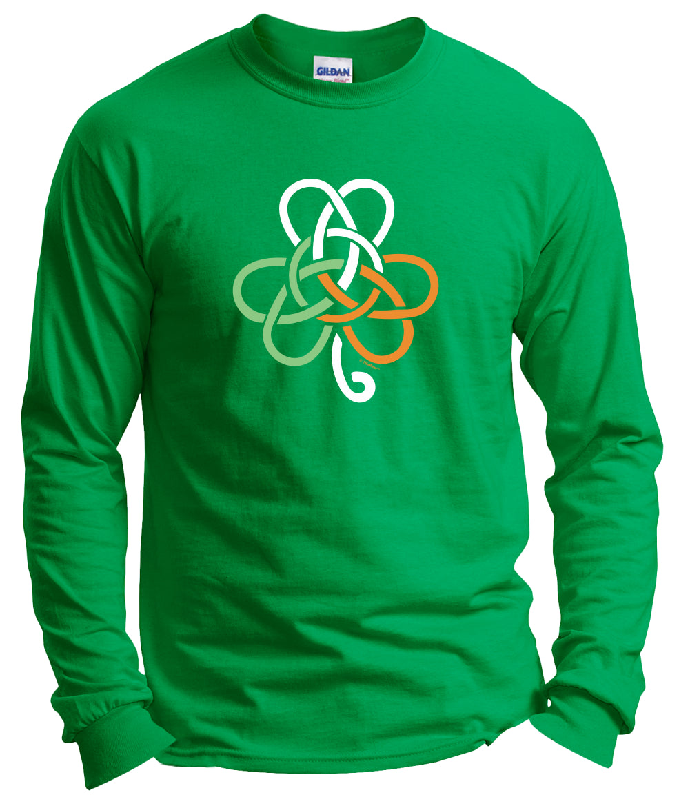 front of shirt green