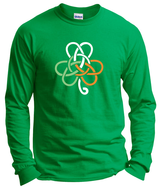 front of shirt green
