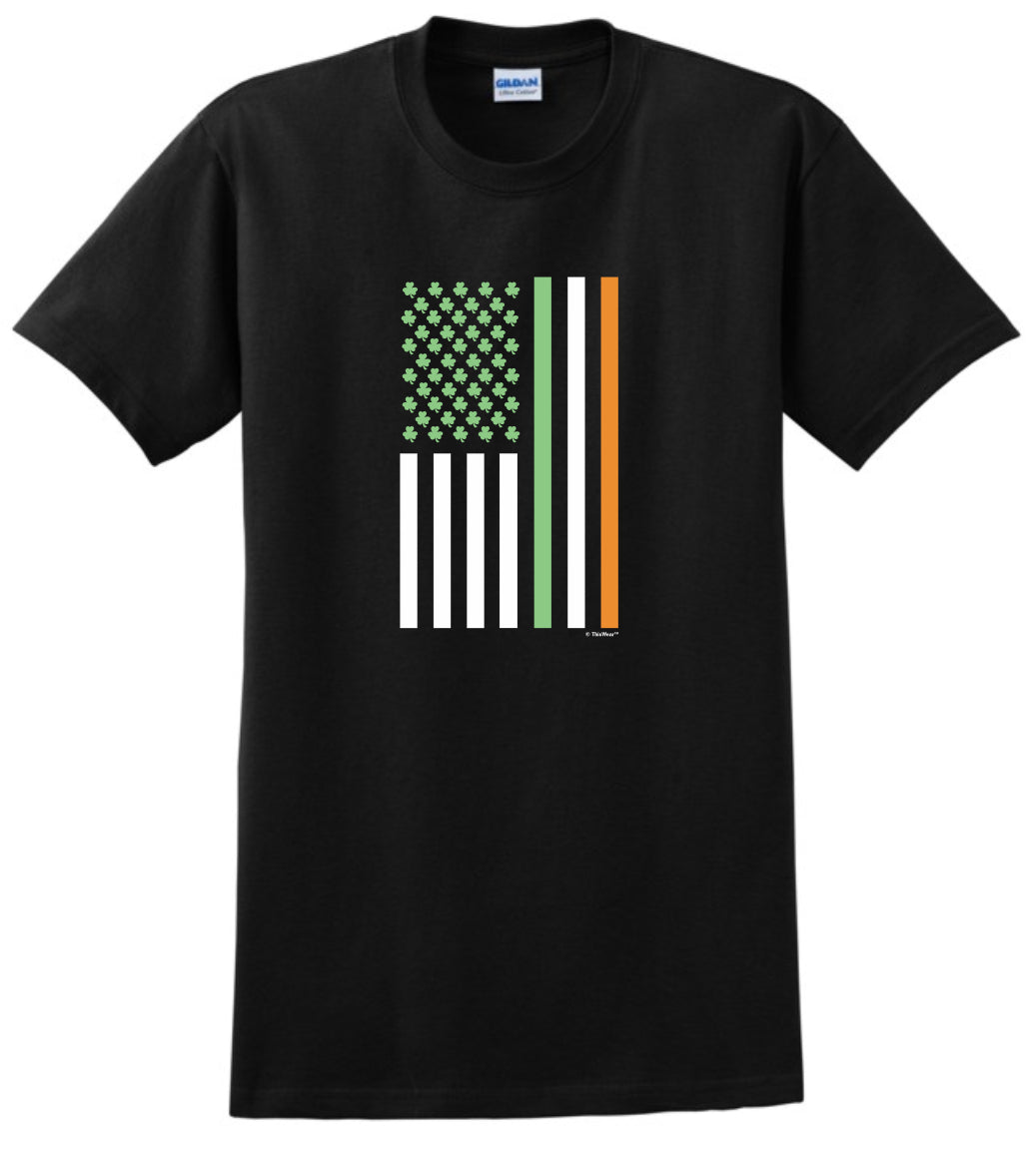 front of shirt black