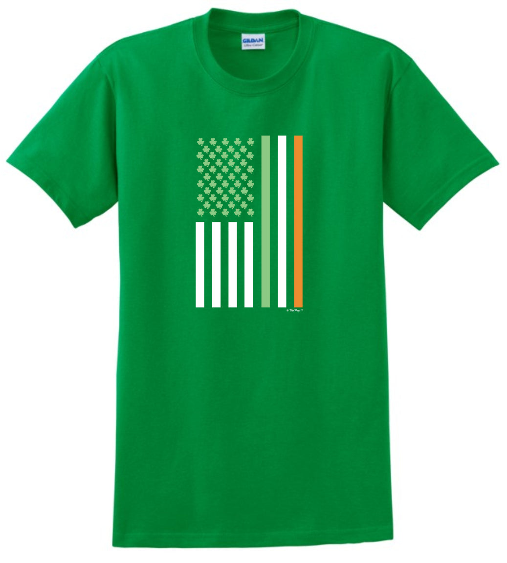 front of shirt green