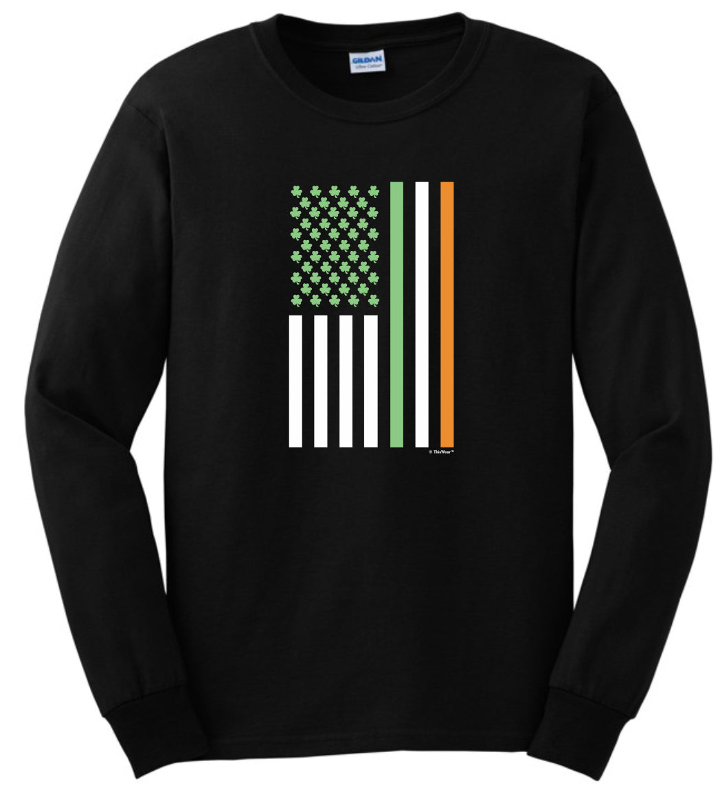 front of shirt black