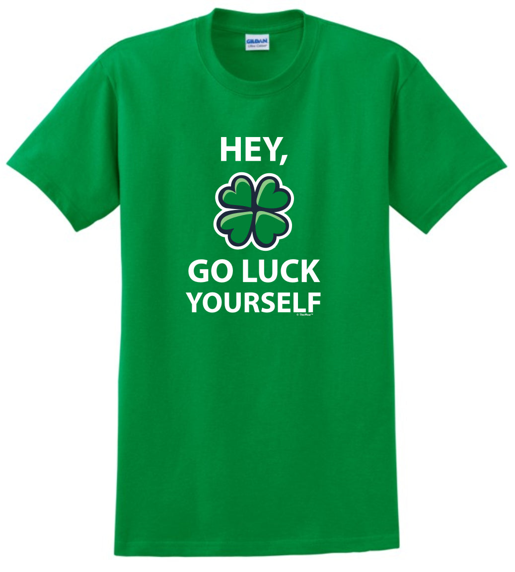 front of shirt green