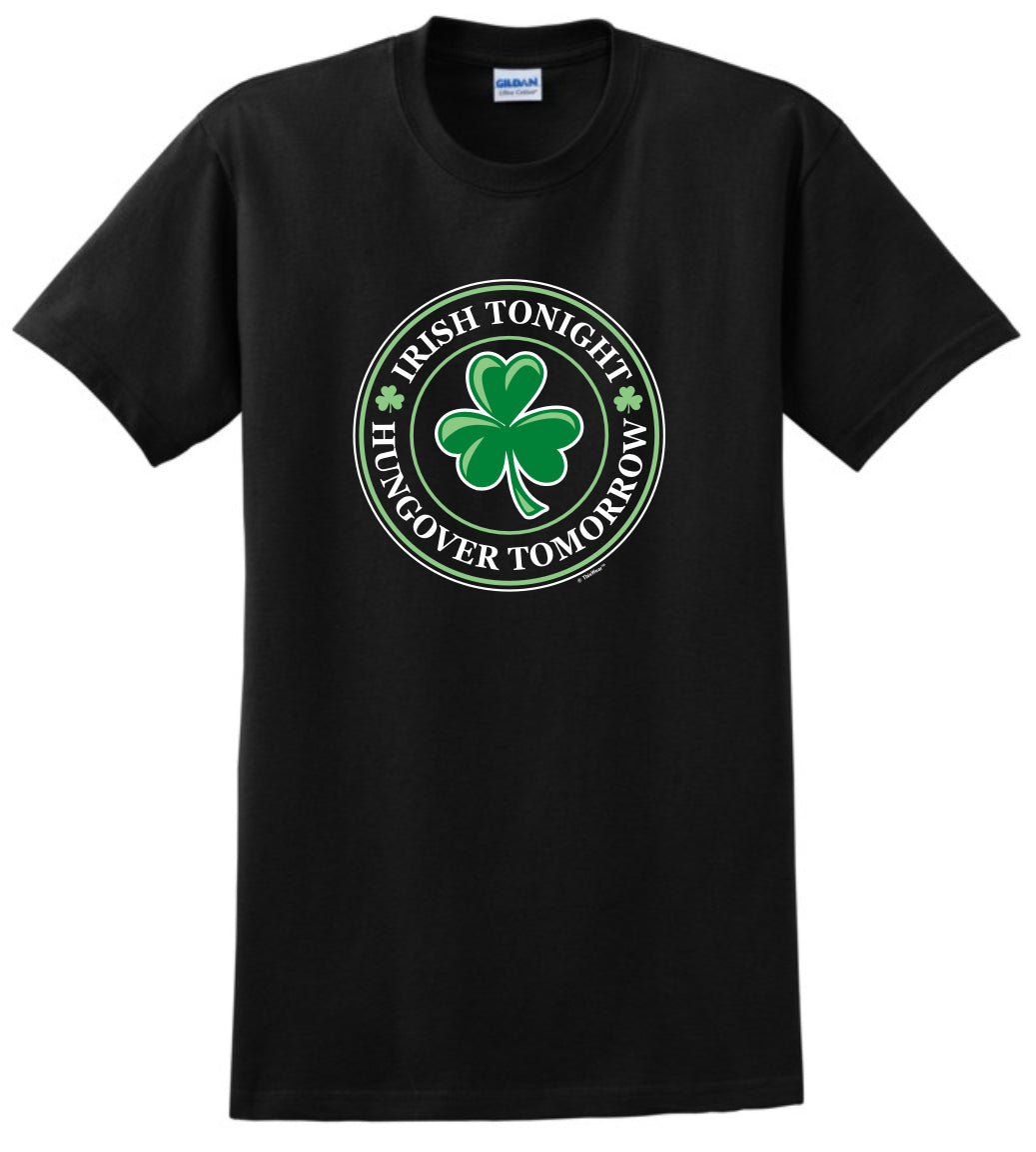 front of shirt black