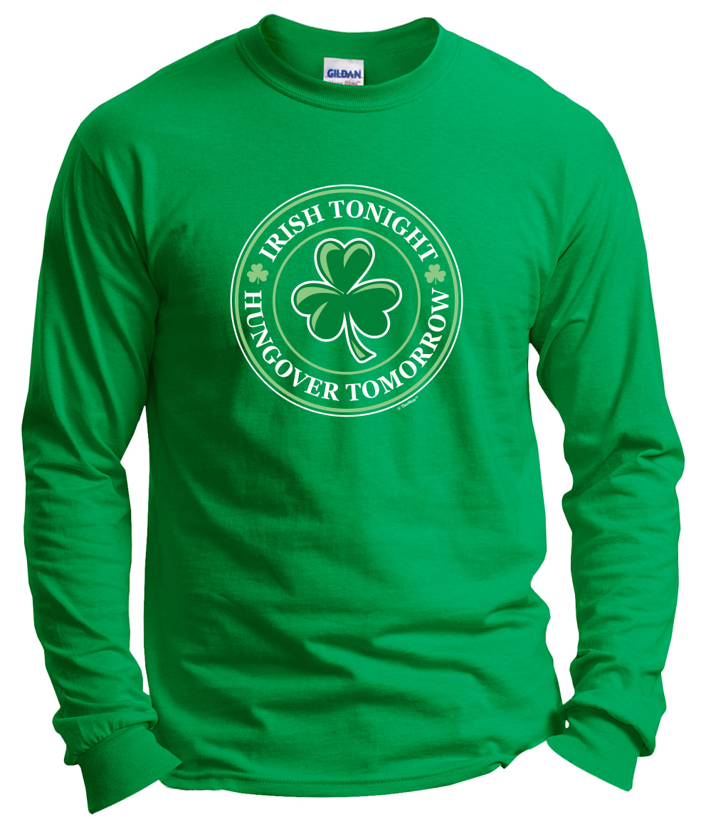 front of shirt green