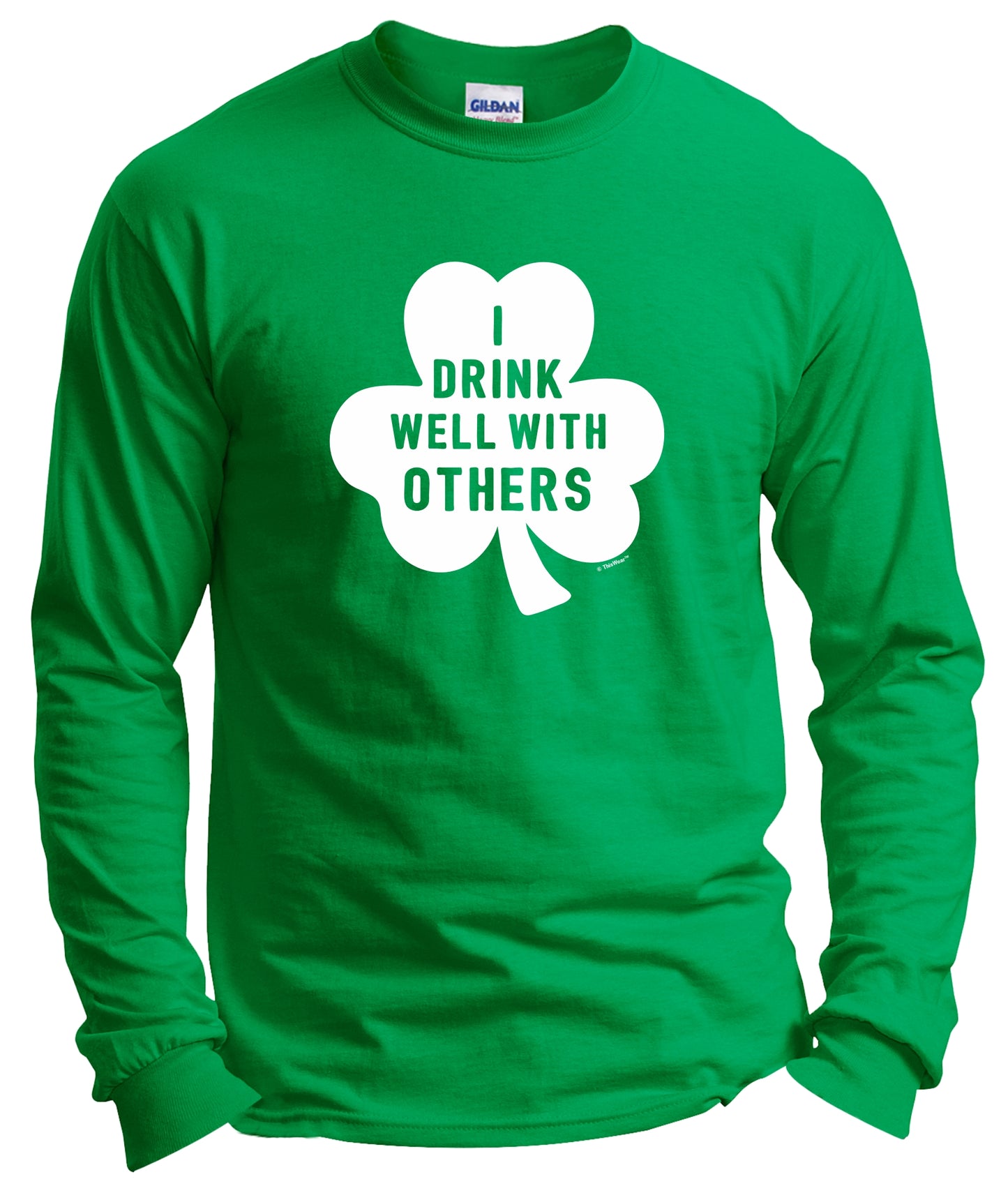 front of shirt green