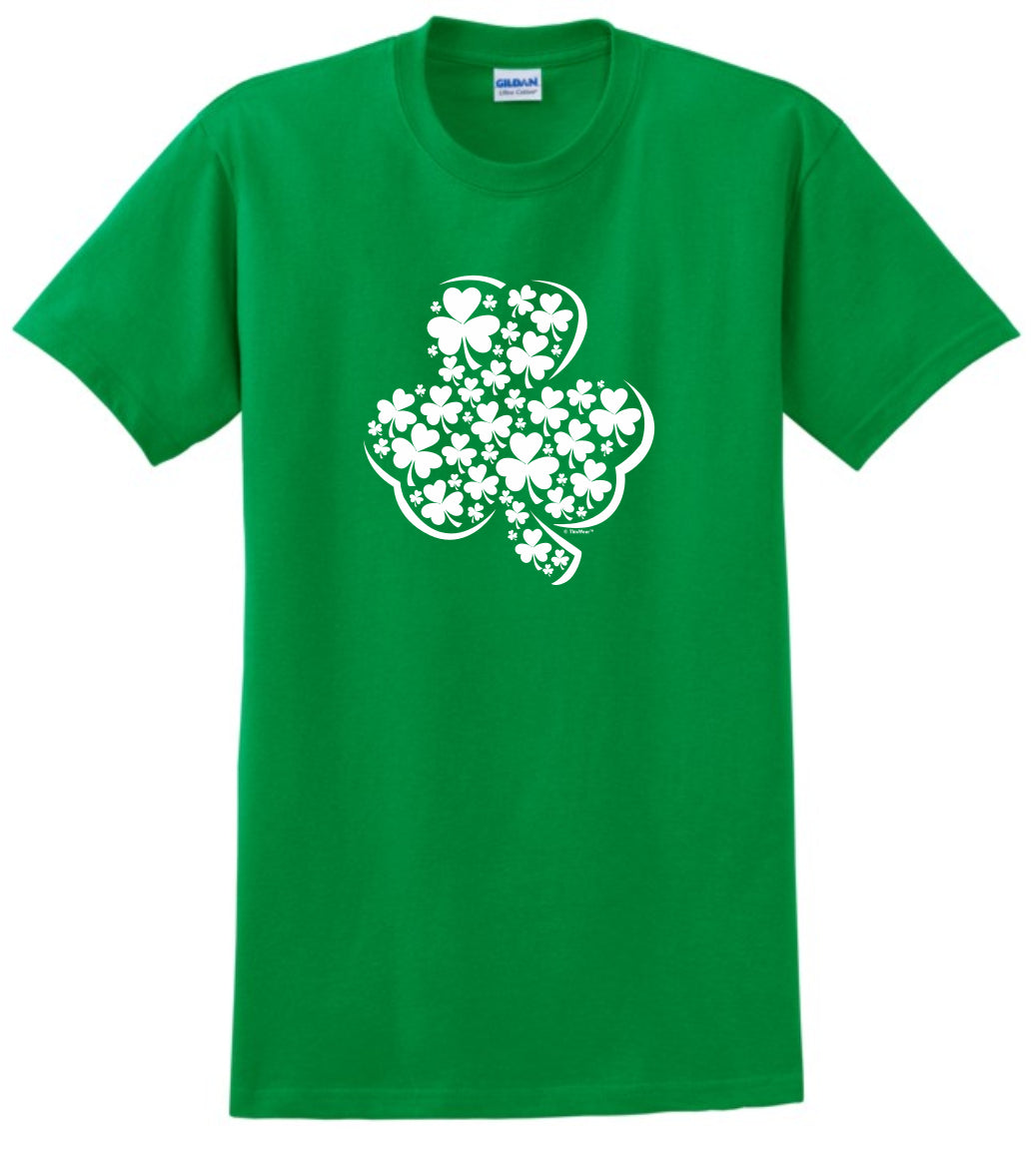 front of shirt green