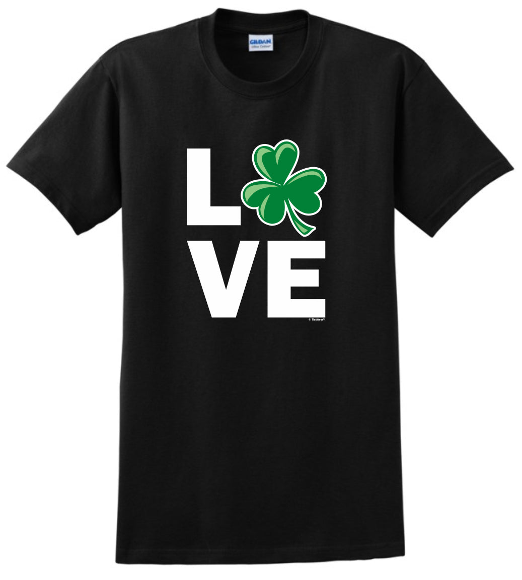 front of shirt black