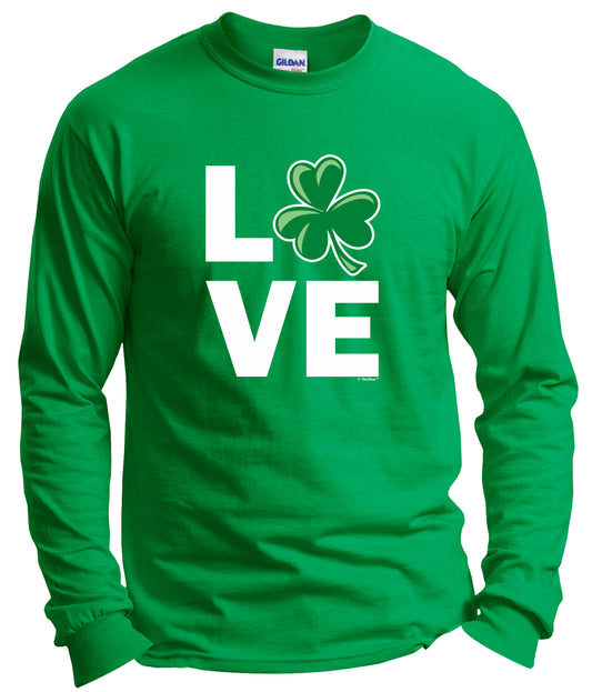 front of shirt green