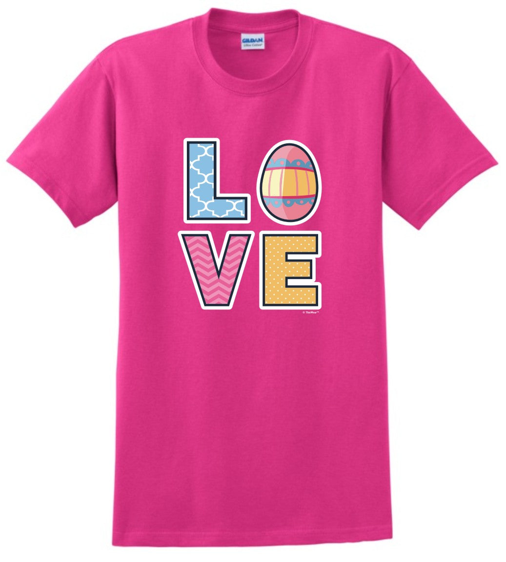 front of shirt Heliconia