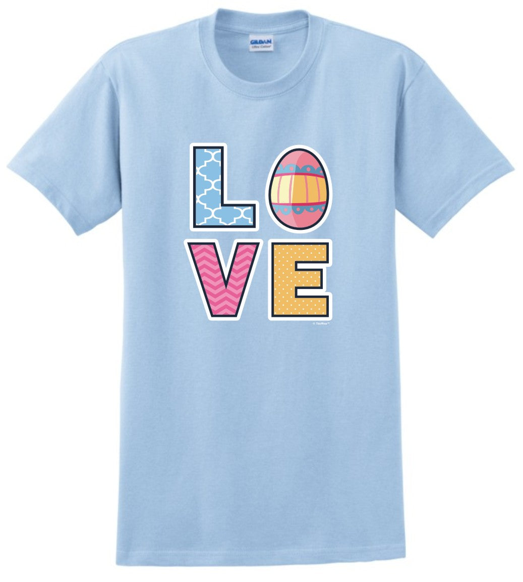 front of shirt Light Blue