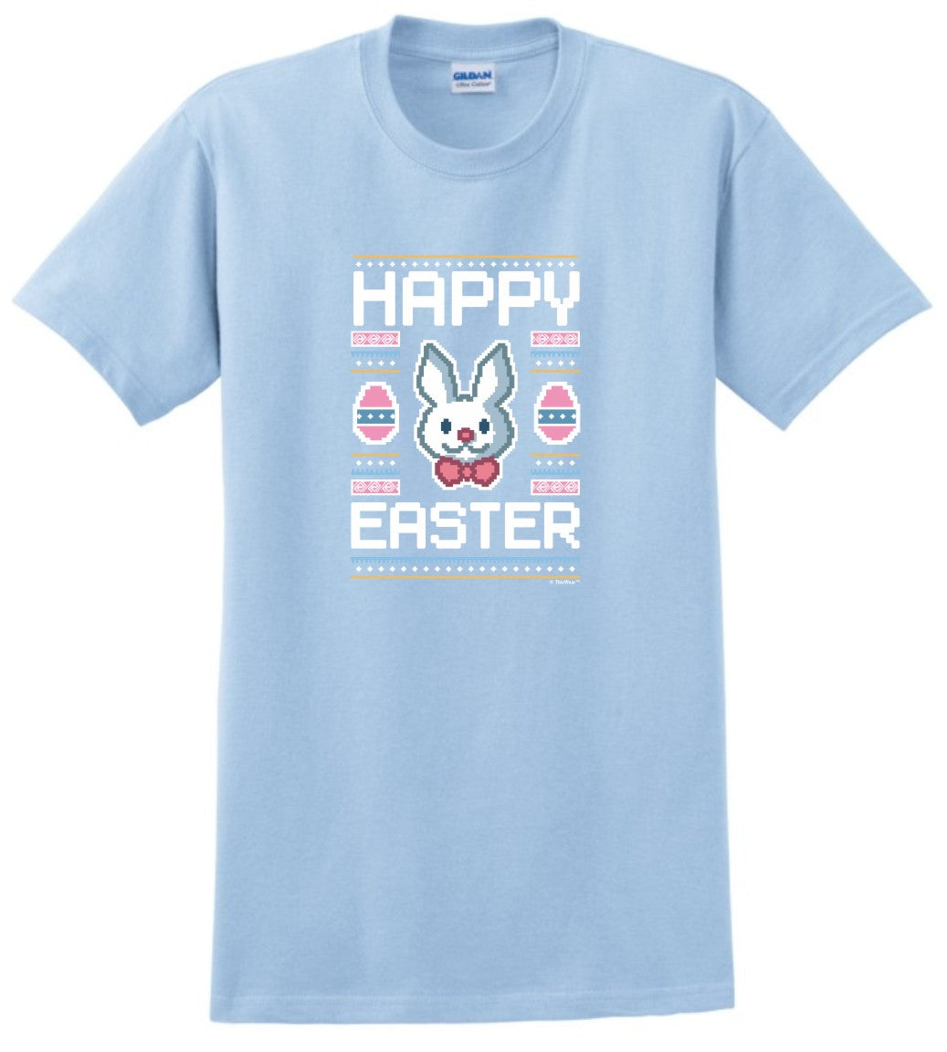 front of shirt Light Blue