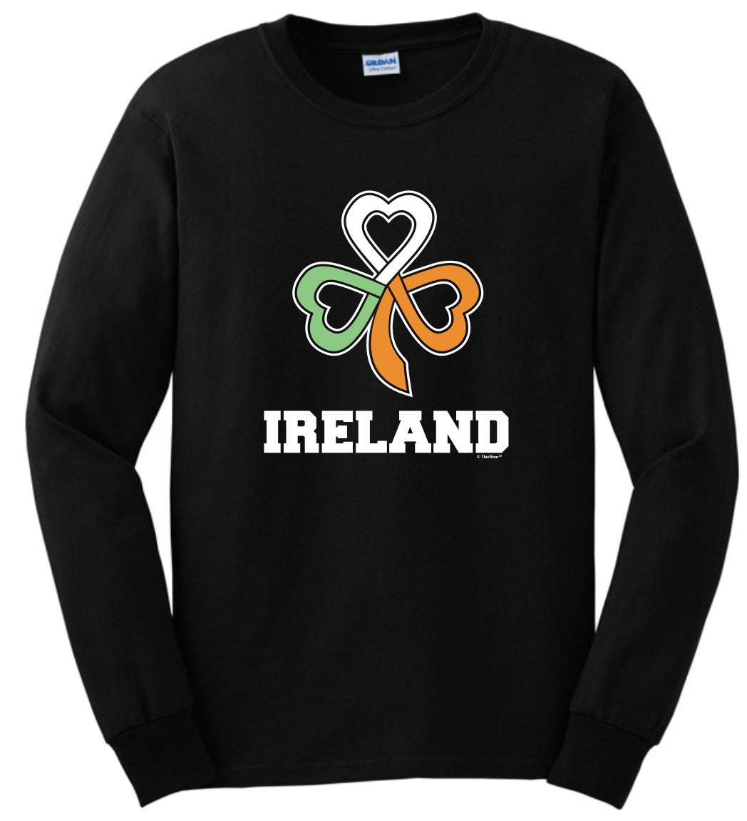 front of shirt black