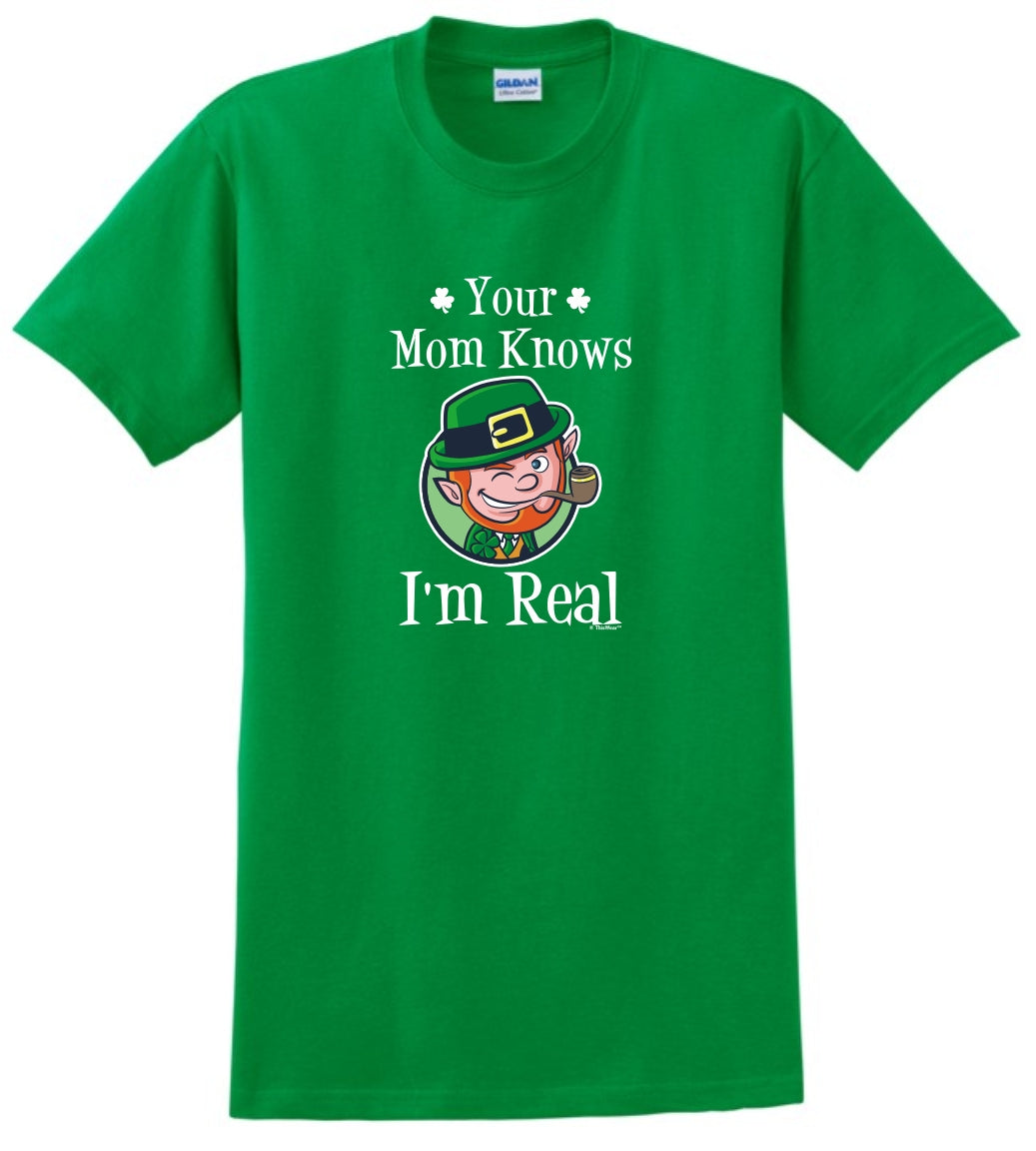 front of shirt green