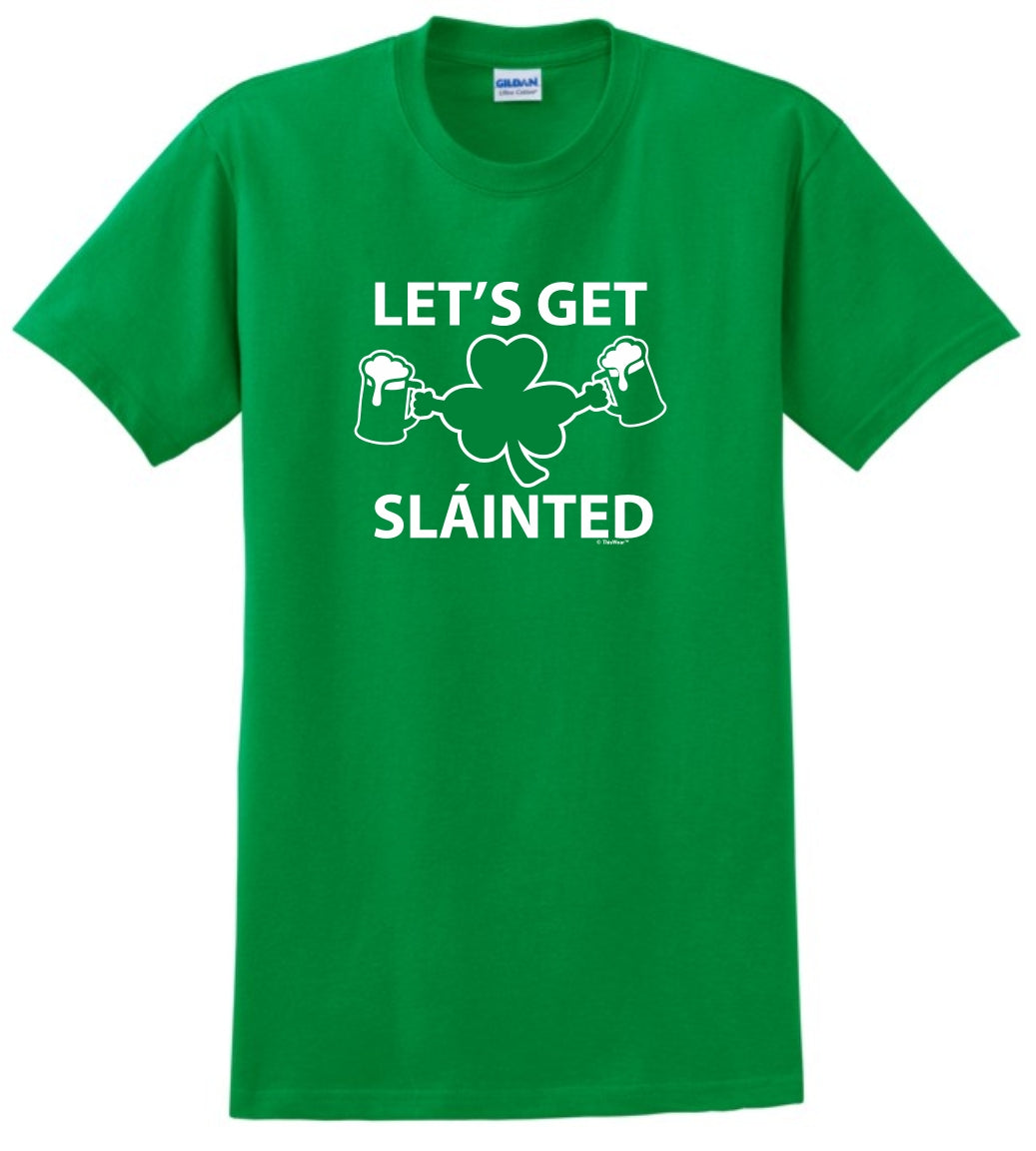 front of shirt green