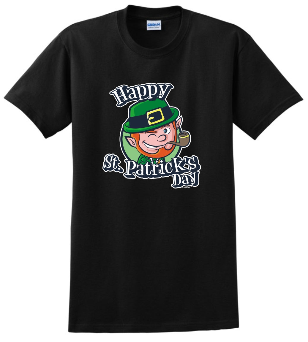 front of shirt black