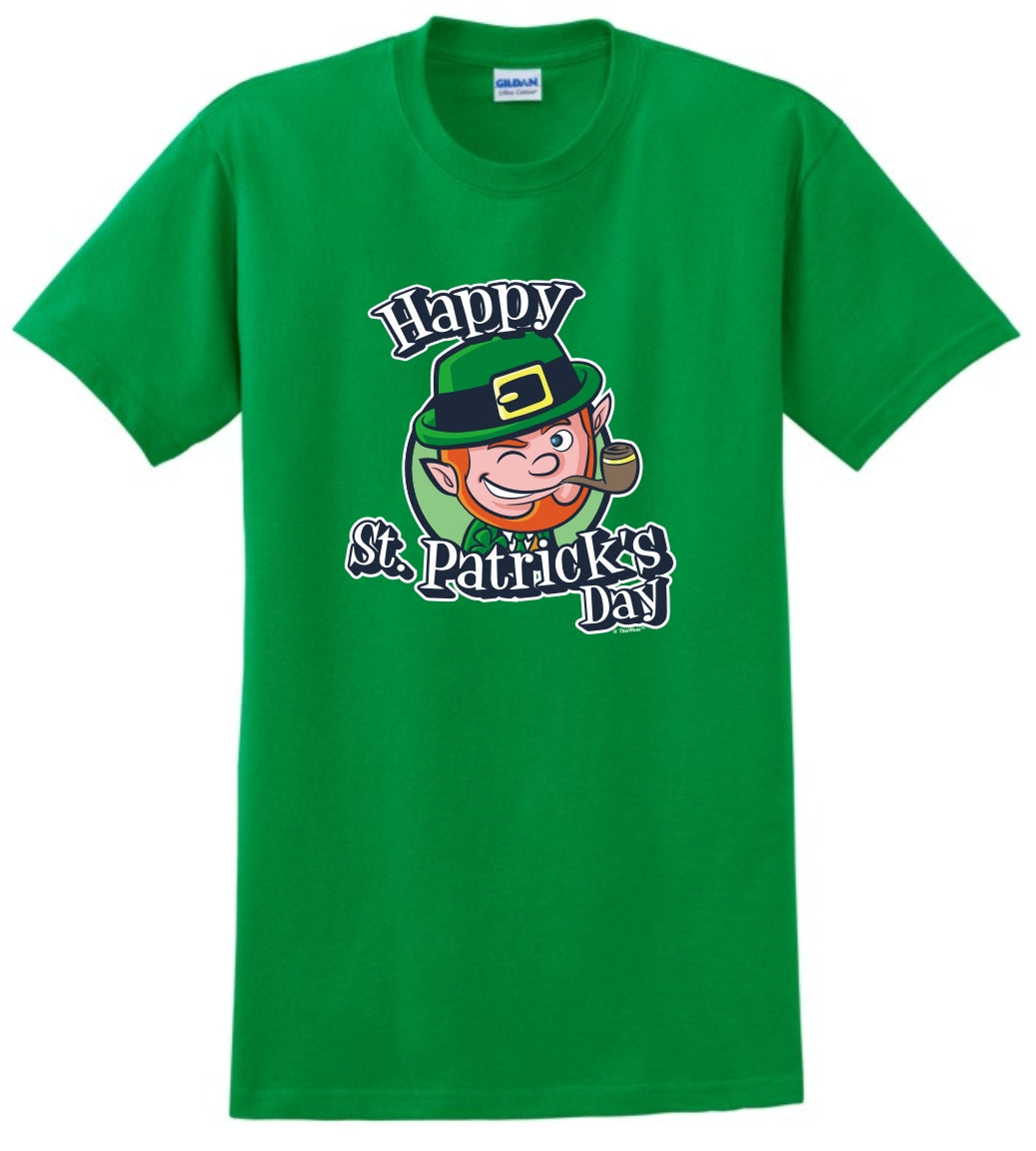 front of shirt green