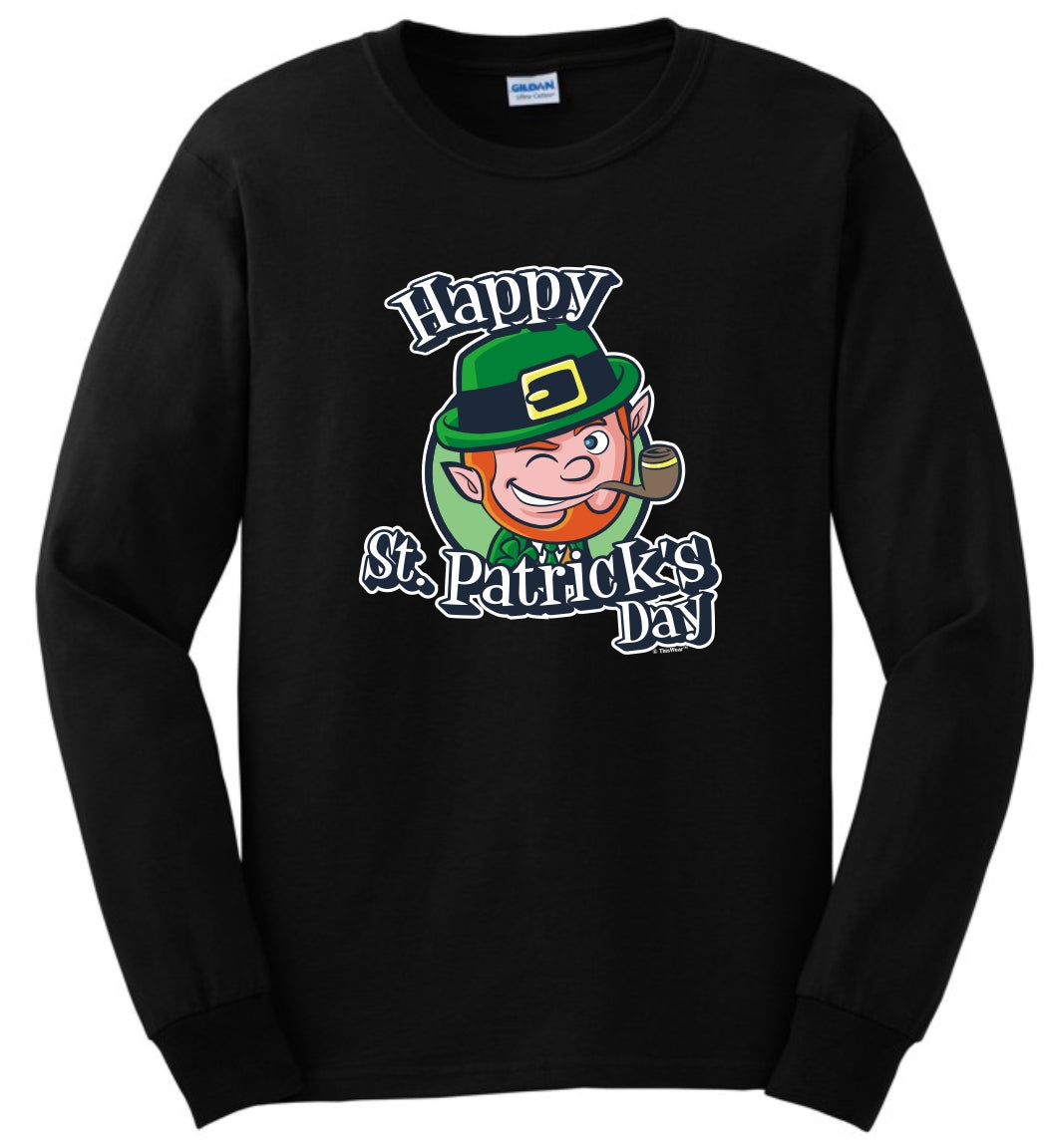 front of shirt black
