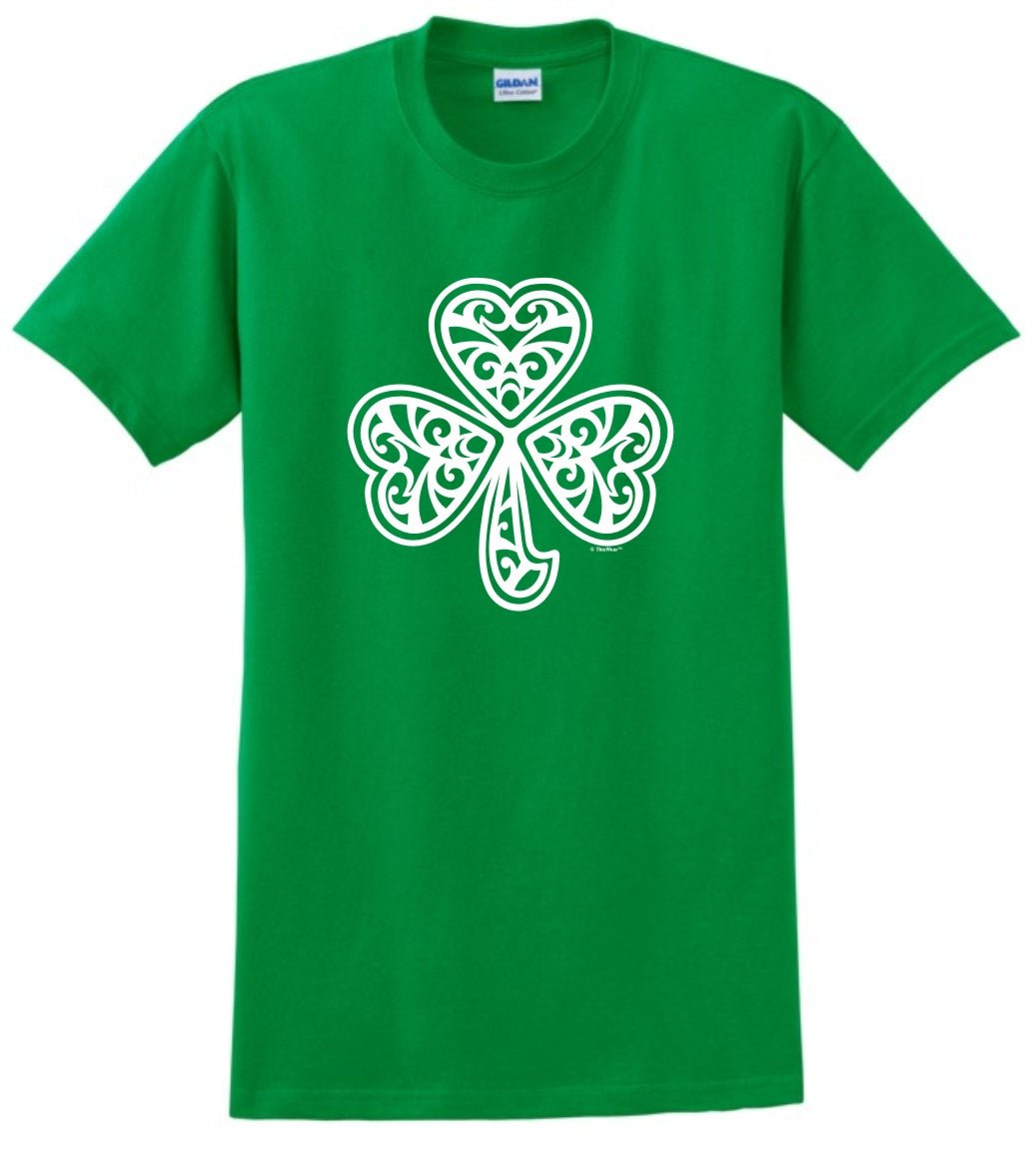 front of shirt green