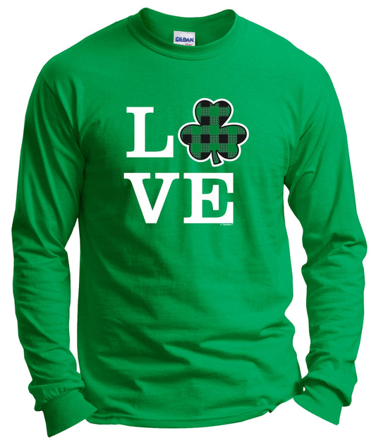front of shirt green
