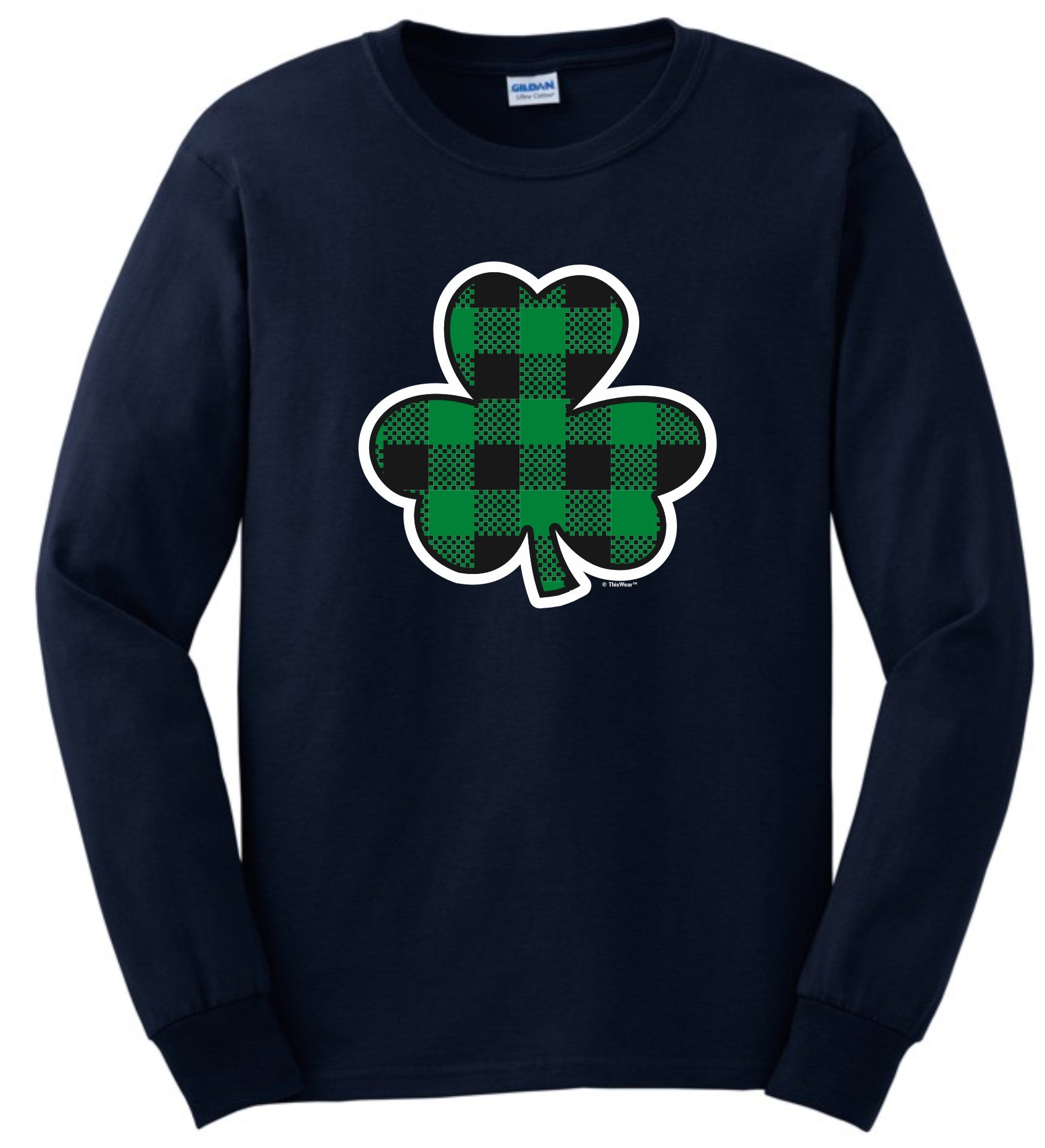 front of shirt Navy