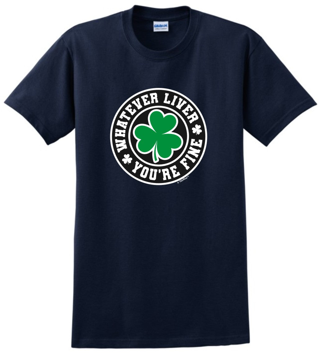 front of shirt Navy