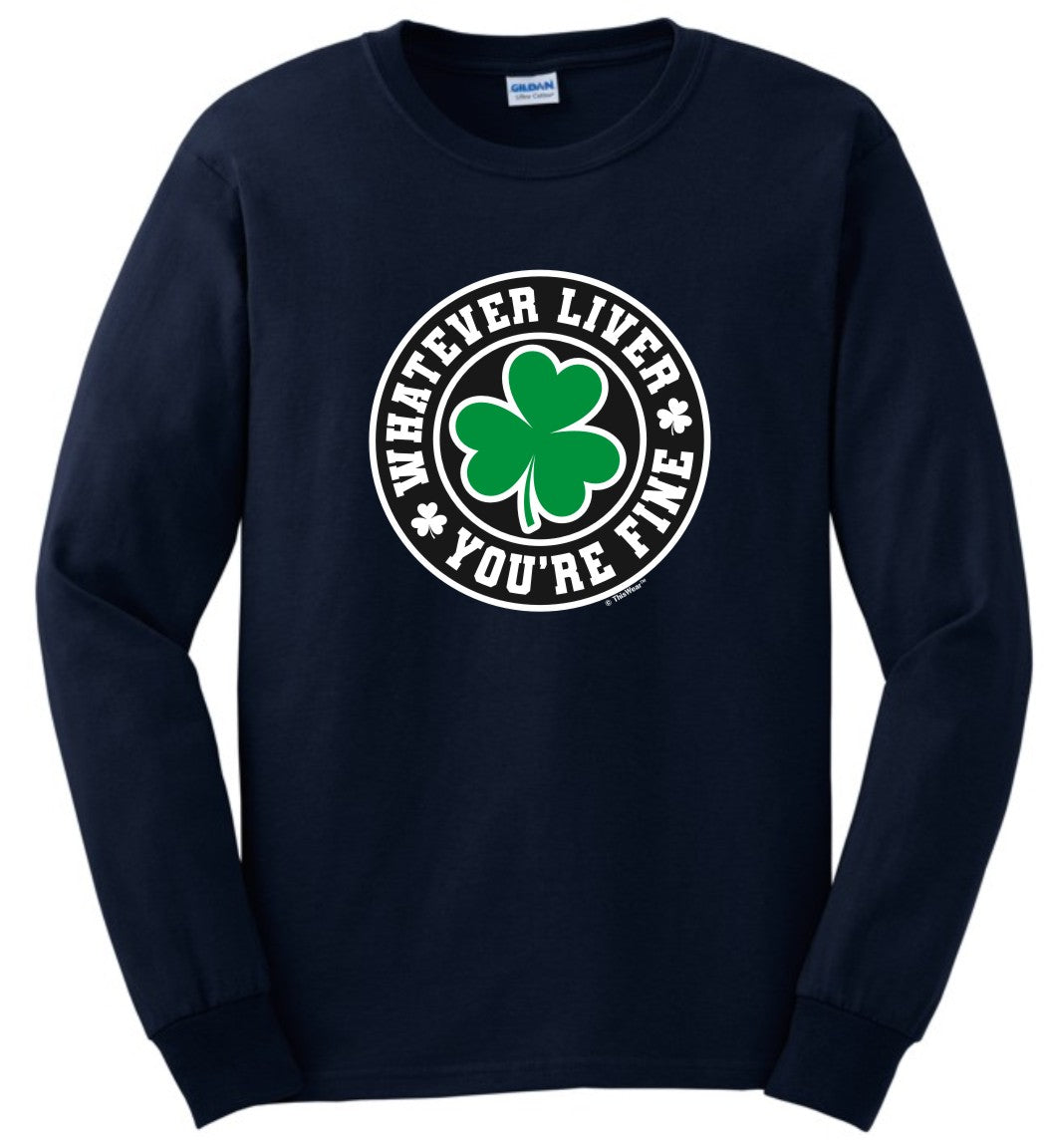 front of shirt Navy