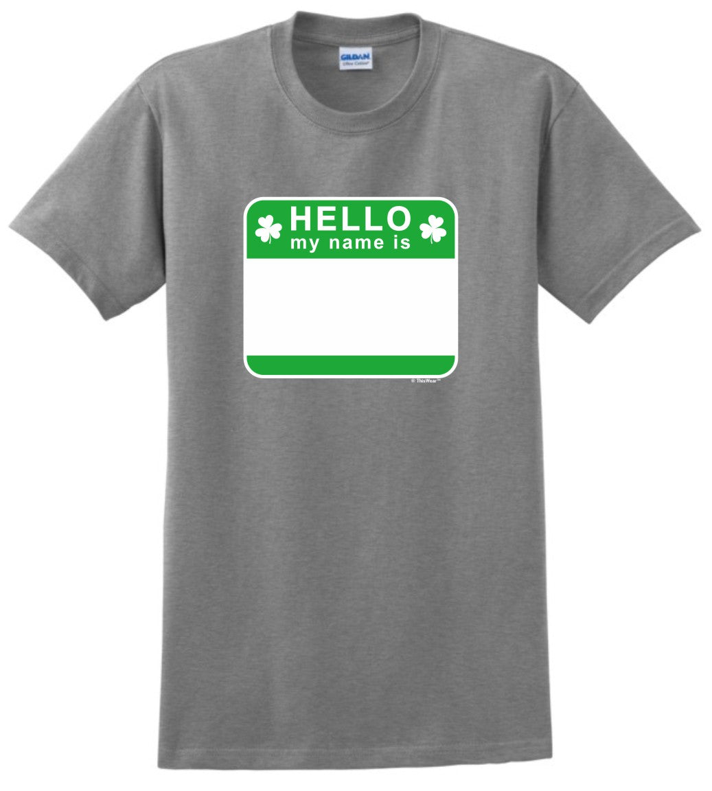 front of shirt Sport Grey