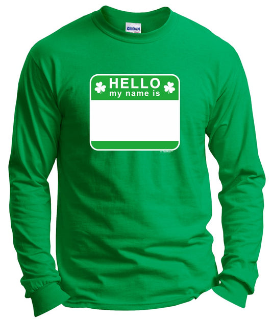 front of shirt green