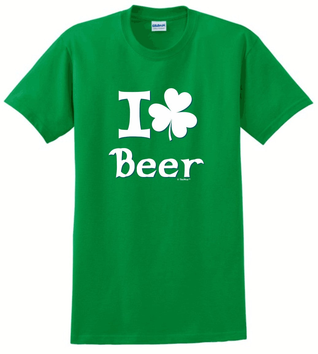 front of shirt green
