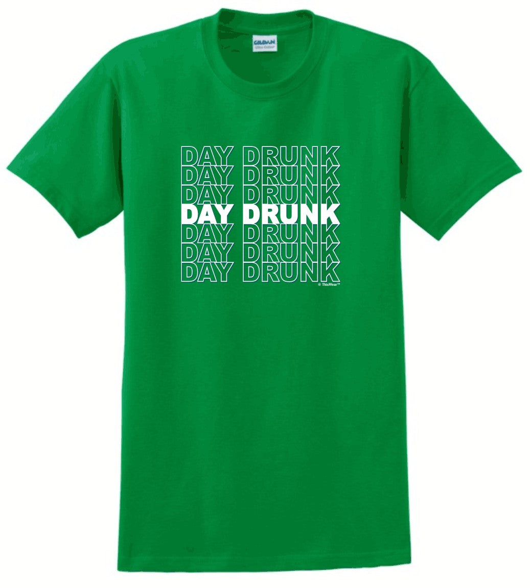 front of shirt green