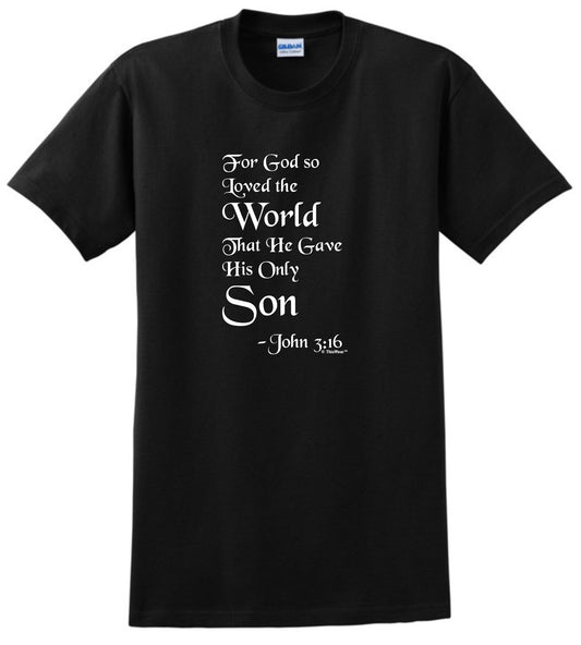 front of shirt black