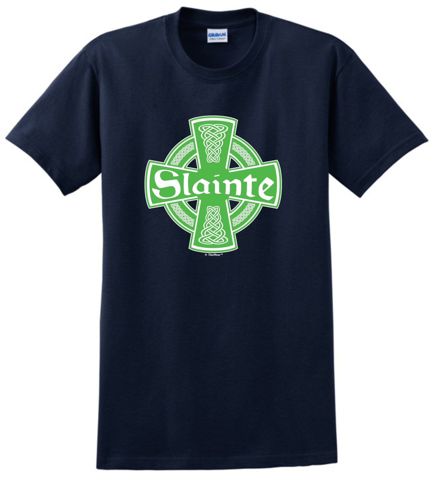 front of shirt Navy